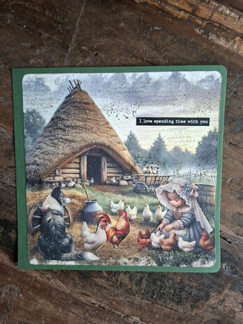 Art Journaling &amp; Card Making Set Boerderij 99077/019