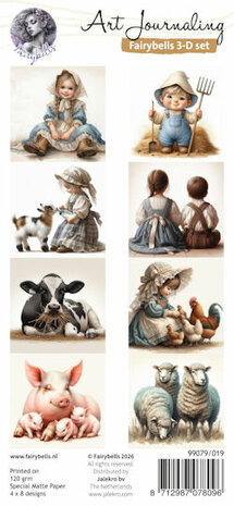 Fairybells 3-D setje Boerderij 99079/019