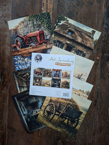 Art Journaling &amp; Card Making Backgrounds Set Boerderij&nbsp;99080/019