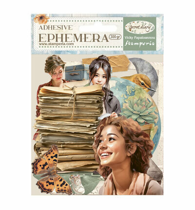 Stamperia Ephemera, Secret Diary DFLCT76
