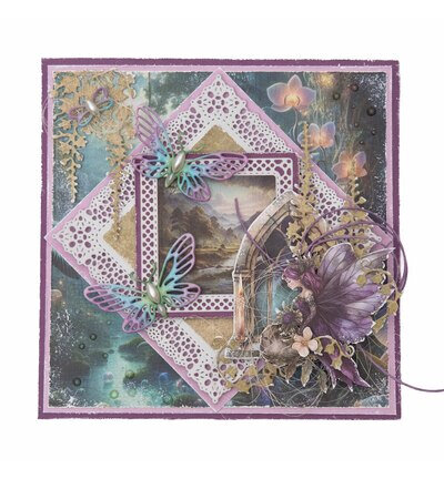Studio Light Cutting dies Lace frame Enchanted Fairytale nr. 1101 SL-EF-CD1101