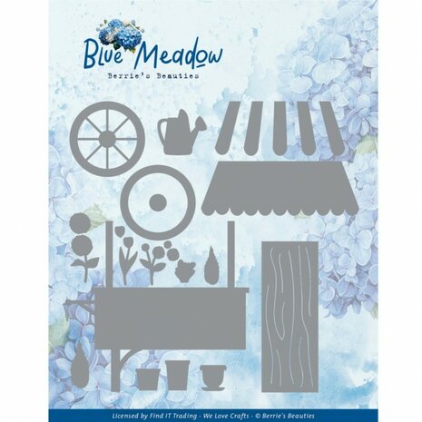 Dies - Berries Beauties - Blue Meadow - Meadow Market Cart