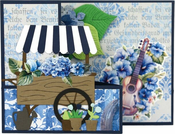 Dies - Berries Beauties - Blue Meadow - Meadow Market Cart