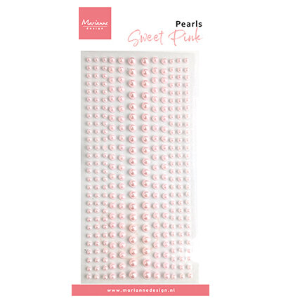 Marianne Design Adhesive Pearls Sweet pink CA3208