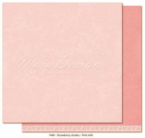 Maja Design Mono - Strawberry - Pink milk 30,5x30,5 cm