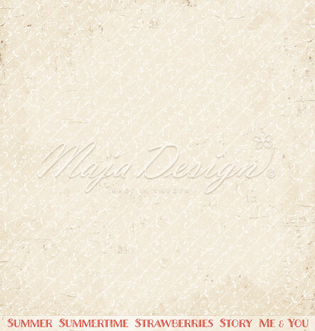 Maja Design Strawberry thief - Cut-out-cards 30x30 cm