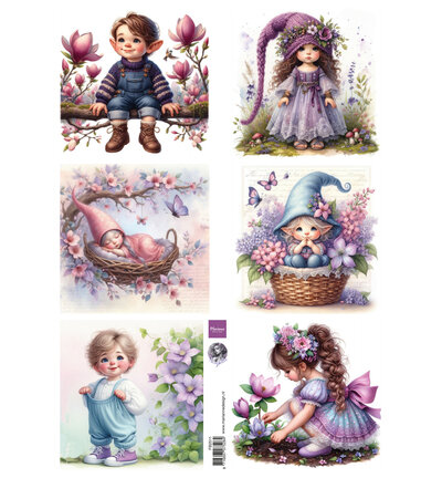 Marianne Design Knipvel A4, Magical Garden by Fairybells FB2511