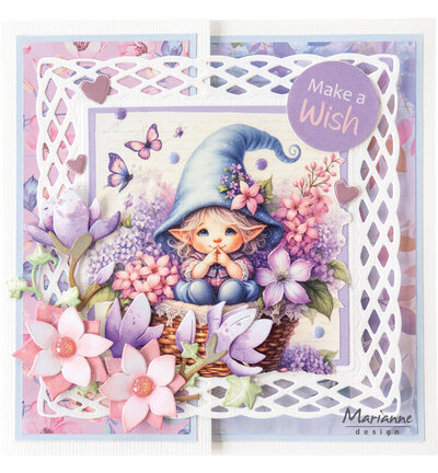 Marianne Design Knipvel A4, Magical Garden by Fairybells FB2511