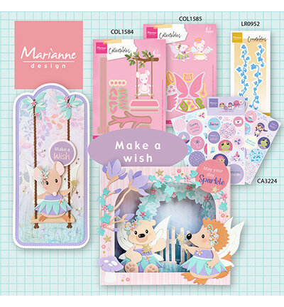 Marianne Design Collectable, Swing set by Marleen COL1584
