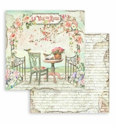 Stamperia Papierblok Klein &ndash; House of Roses SBBS08
