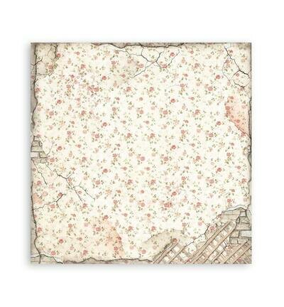 Stamperia Papierblok Klein &ndash; House of Roses SBBS08