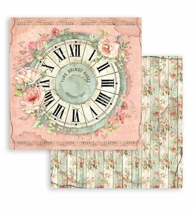 Stamperia Papierblok Klein &ndash; House of Roses SBBS08