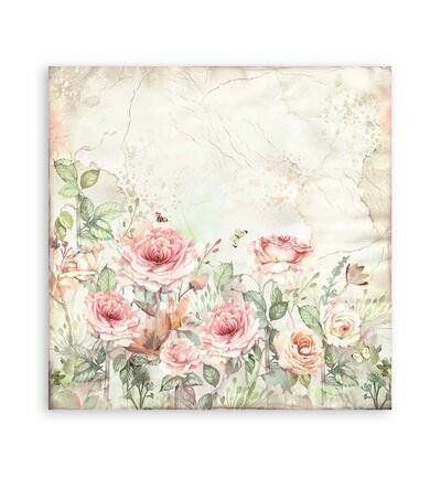 Stamperia Papierblok Klein &ndash; House of Roses SBBS08
