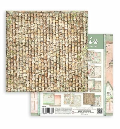 Stamperia Papierblok Klein &ndash; House of Roses SBBS08