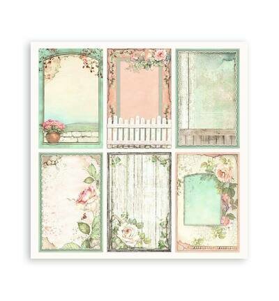 Stamperia Papierblok Klein Enkelzijdig &ndash; House of Roses SBBSXB11