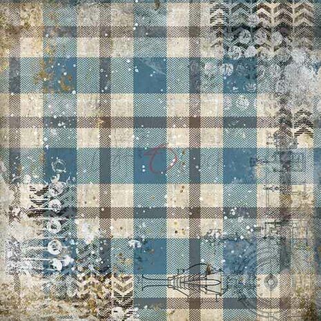 Craft O'Clock Paper Collection Set 15,2x15,2 cm Clang And Dirt