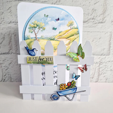Katy Sue Designs Kaarten en enveloppen - Wit 127 x 178 mm 05-10023WPF