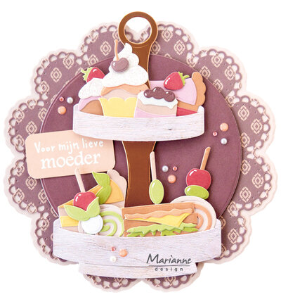 Marianne Design Collectables &ndash; High Tea by Marleen COL1588