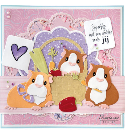 Marianne Design Collectables &ndash; Eline's Guinea Pig COL1589