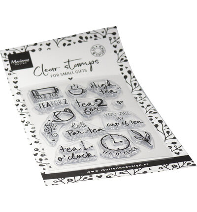 Marianne Design Clear Stamp &ndash; Time for Tea CS1192