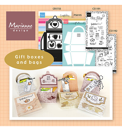 Marianne Design Craft Stencils &ndash; Handbag PS8195
