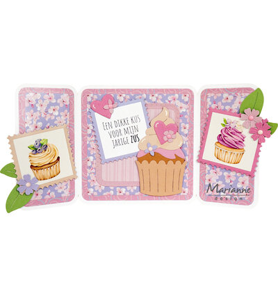 Marianne Design Knipvel A4 &ndash; Stamps Coffee &amp; Tea VK9647