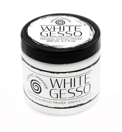 Cosmic Shimmer Premium gesso - Wit 50-GS0001-200