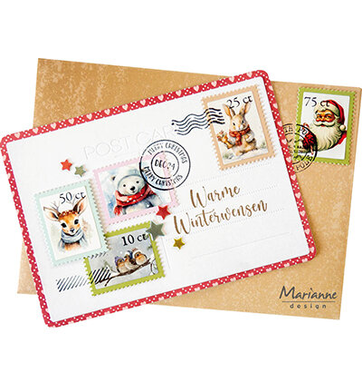 Marianne Design Craftable Postcard CR1698