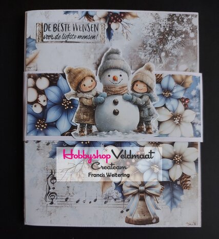CarlijnDesign Clear stamp Kerstwensen 4