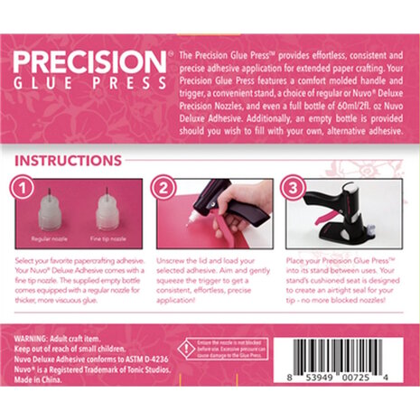 My Sweet Petunia &bull; Precision Glue Press GL-PS-BND