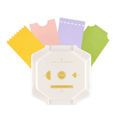 Vaessen Creative &bull; 4-in-1 Hoekpons Tickets 2137-136
