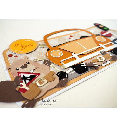 Marianne Design Collectable Eline's animals - Bever COL1590