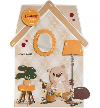 Marianne Design Collectable Eline's animals - Bever COL1590