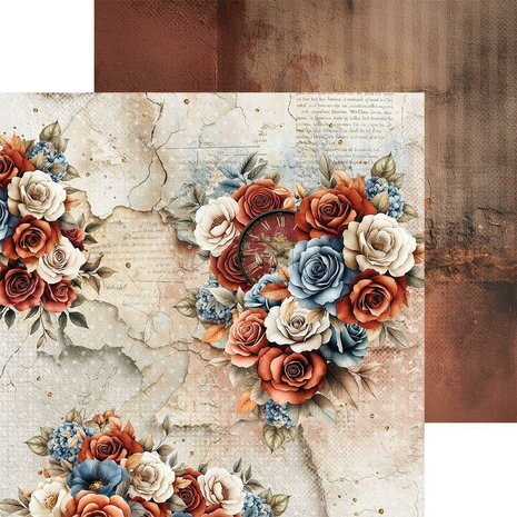 Craft O Clock Set of Papers 15x15 cm Timeless Grace CC-C81-TG-10