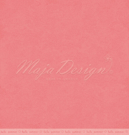Maja Design Mono - Summer Feeling - Flirty pink 30,5x30,5 cm