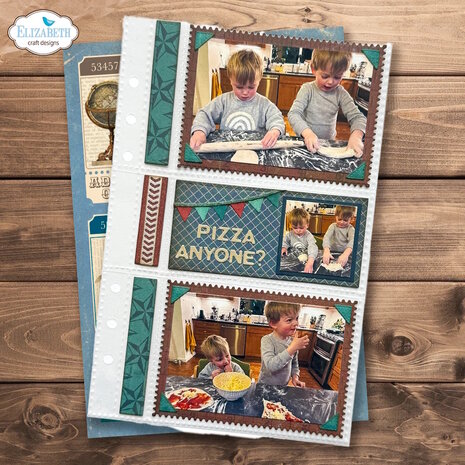 Elizabeth Craft Designs Rest &amp; Relaxation Die Pocket Page Inserts 4 by Everyday Memories (2361)