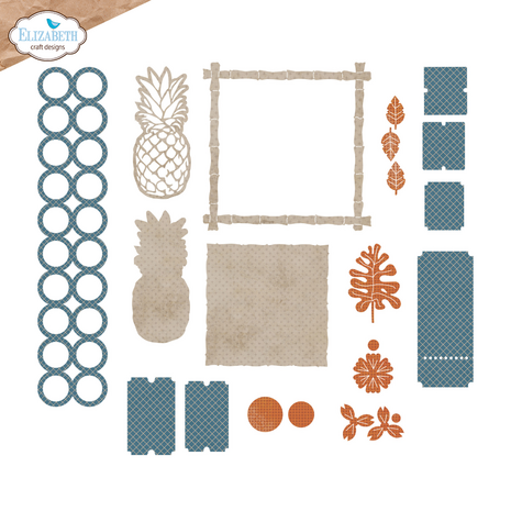 Elizabeth Craft Designs Rest &amp; Relaxation Die Summer Vibes by Everyday Memories (2359)