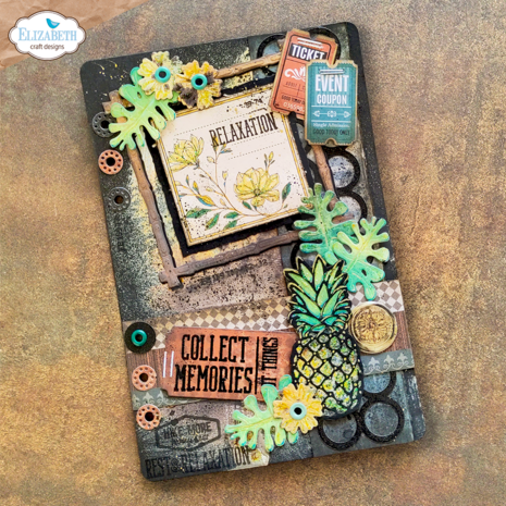 Elizabeth Craft Designs Rest &amp; Relaxation Die Summer Vibes by Everyday Memories (2359)