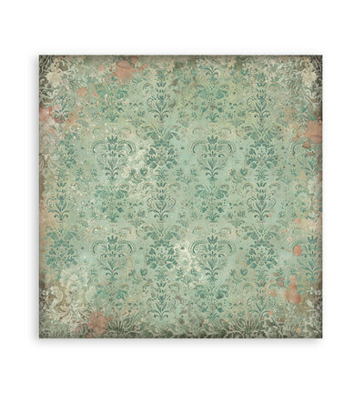 Stamperia Papierblok Klein &ndash; Gardens of Time Backgrounds SBBS141