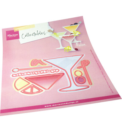 Marianne Design Collectables &ndash; Martini Glass by Marleen COL1592
