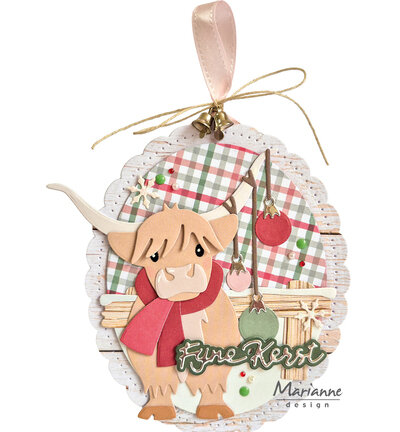Marianne Design Collectables &ndash; Eline's Scottish Highlander COL1593