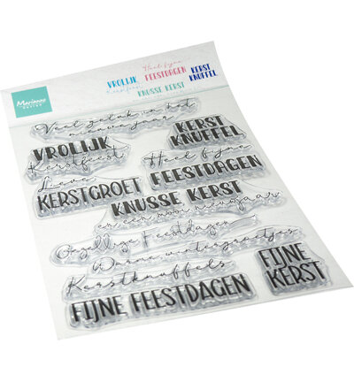 Marianne Design Clear Stamp &ndash; Lieve kerstgroet CS1198