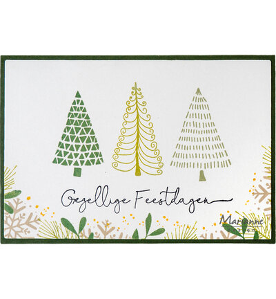 Marianne Design Clear Stamp &ndash; Lieve kerstgroet CS1198