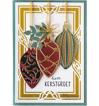 Marianne Design Clear Stamp &ndash; Lieve kerstgroet CS1198