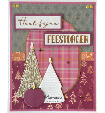 Marianne Design Clear Stamp &ndash; Lieve kerstgroet CS1198