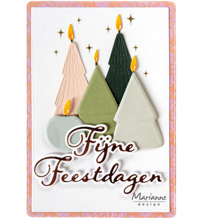 Marianne Design Creatables &ndash; Christmas Candles LR0963