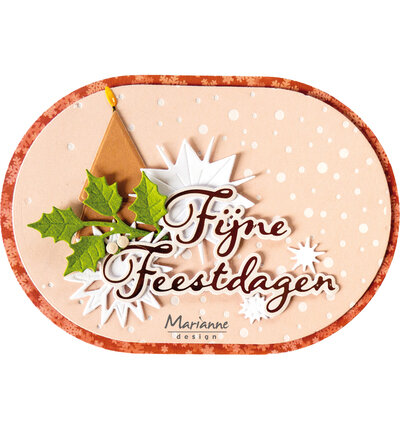 Marianne Design Creatables &ndash; Christmas Candles LR0963