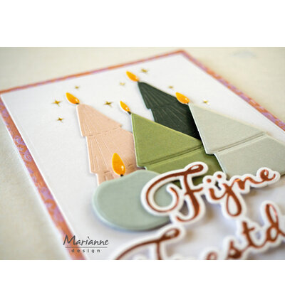 Marianne Design Creatables &ndash; Christmas Candles LR0963