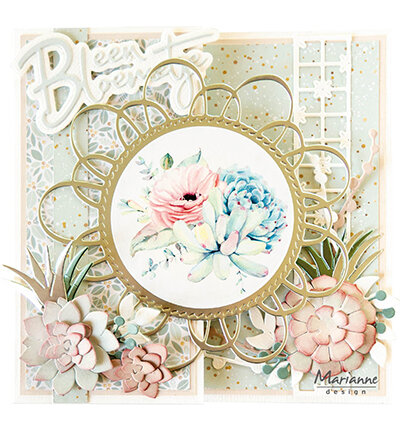 Marianne Design Cardstock Cozy Winter - Metallics PK9214