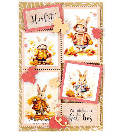 Marianne Design Craftable Stamp layout - A6 CR1739
